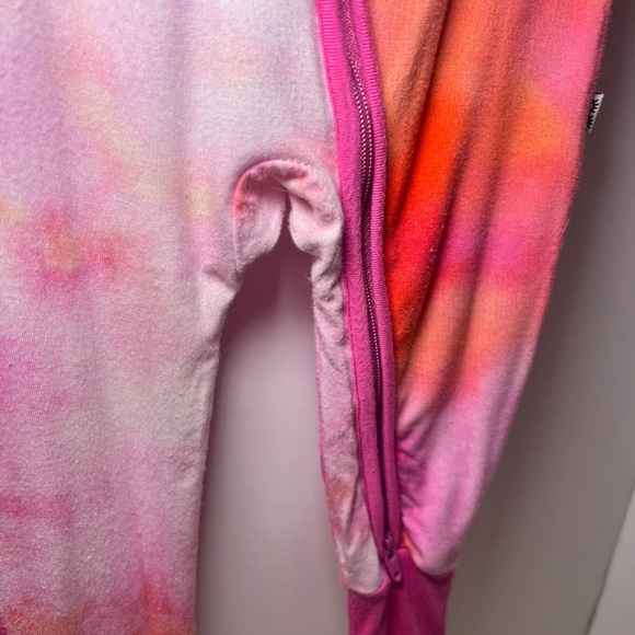 Retired Little Sleepies Sherbet Watercolor Zippy 0/3 Months Play Condition - Picture 2 of 6